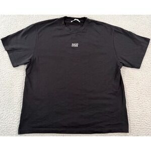 Each x Other Shirt Mens Medium Black Crew Neck Embroidered‎ Logo Tee Summer